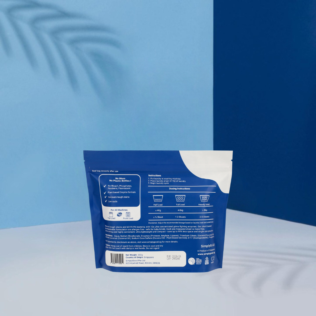 Laundry Detergent Sheet (50 Sheets)